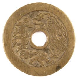 Example of Liu Hai and Golden Toad charm