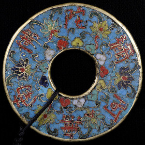 Chinese cloisonne charm
