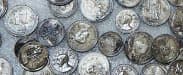 Chinese coins recovered from sunken WWII Japanese
          freighter